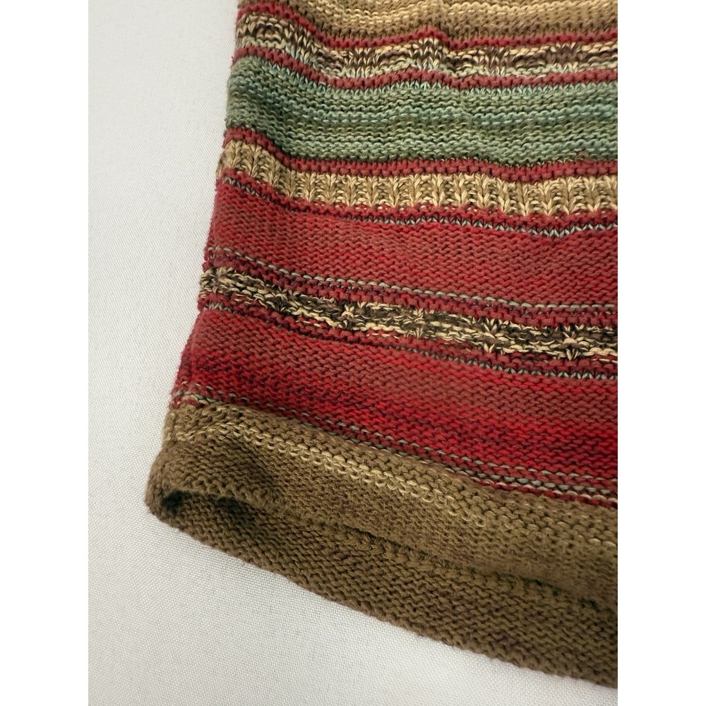 Lauren Ralph Lauren Linen Blend Striped Sleeveless Pullover Sweater Womens 2X - Picture 7 of 9